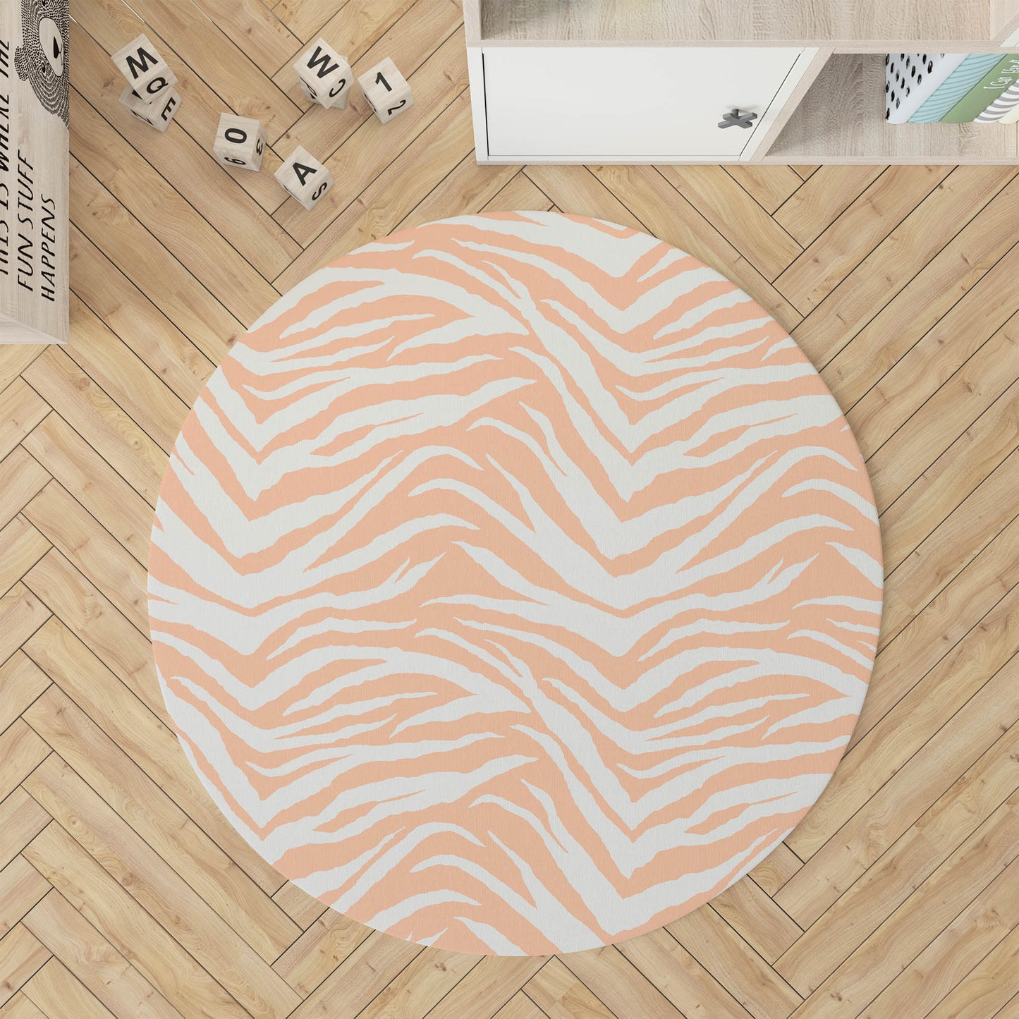 Zebra Patch Kids Play Mat