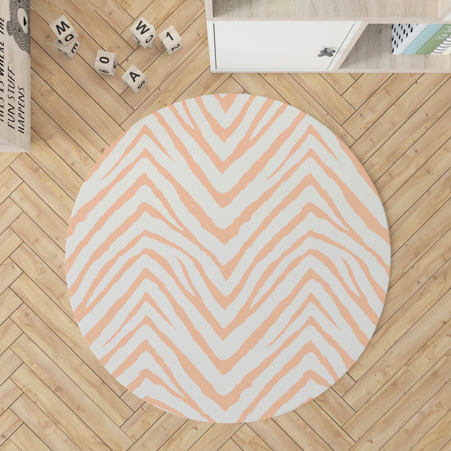 Zebra Stripe Kids Play Mat