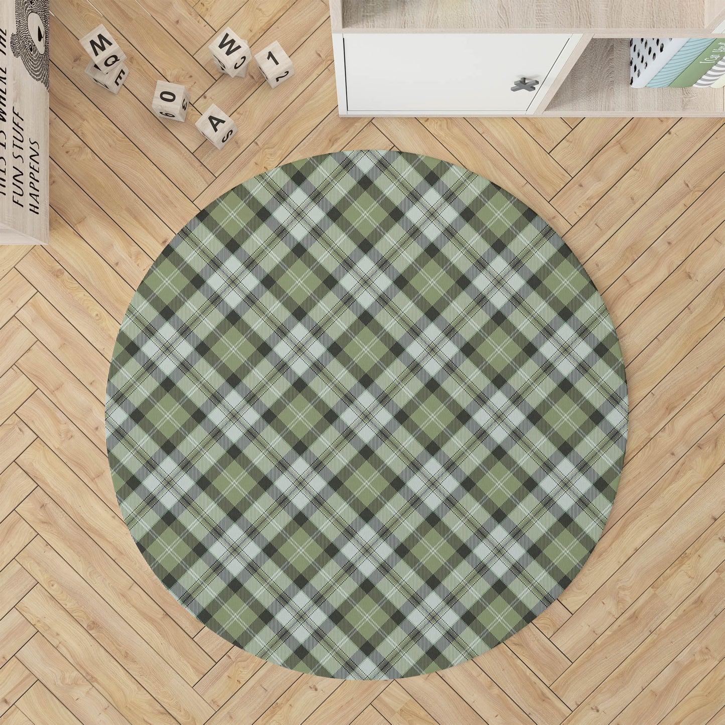 Anthony Plaid Kids Play Mat