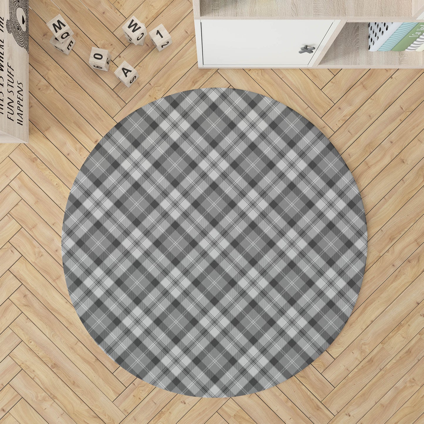 Anthony Plaid Kids Play Mat