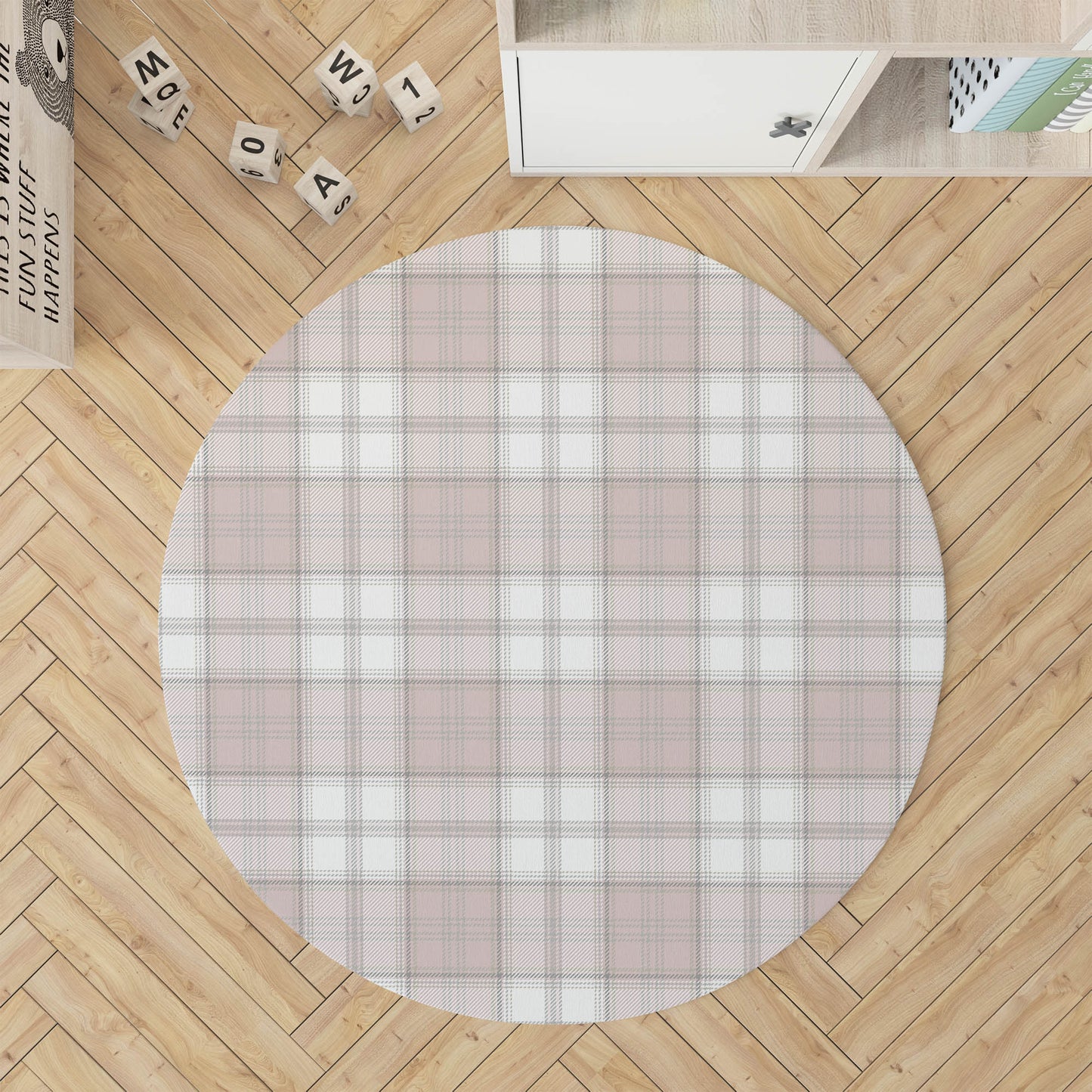 Bully Plaid Kids Play Mat