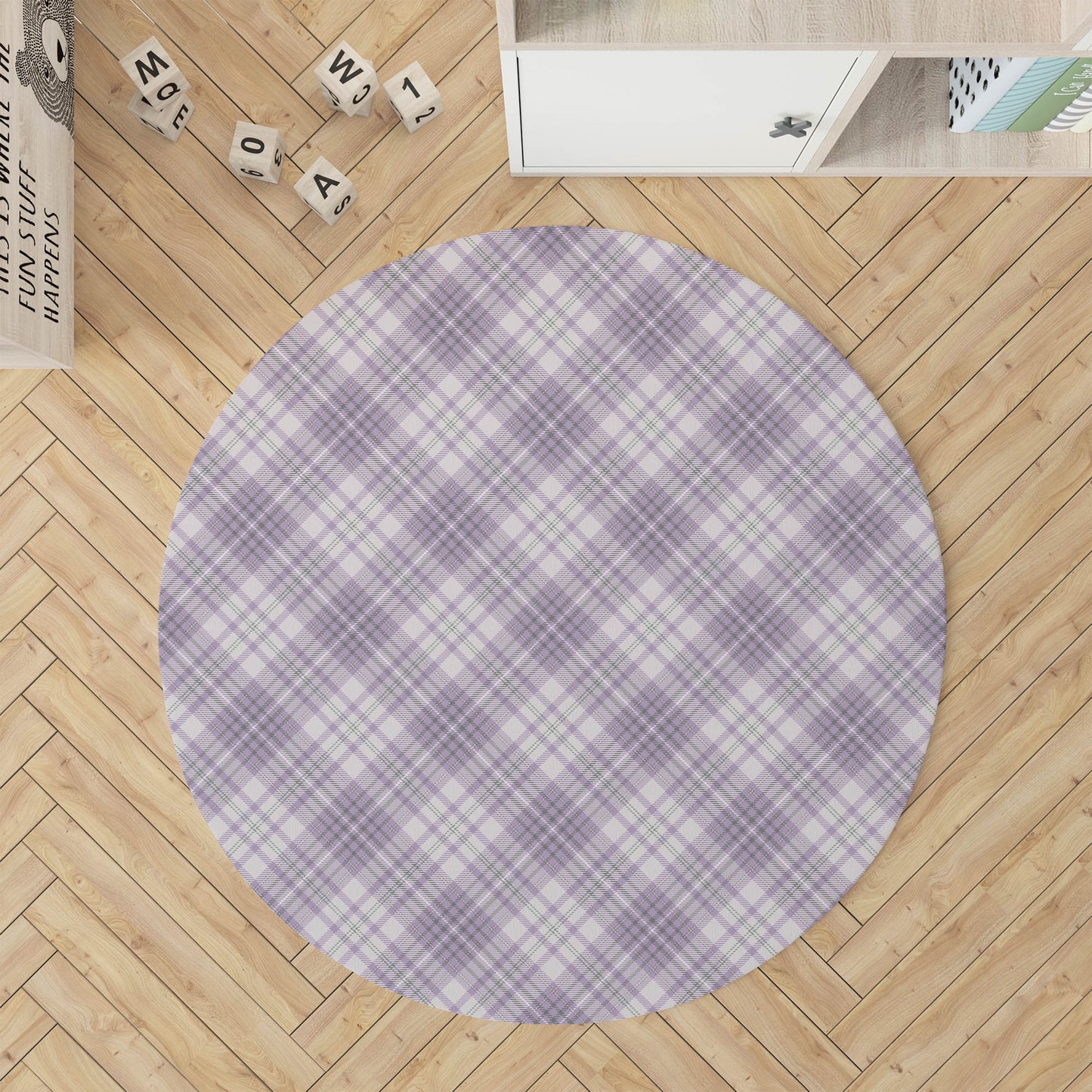 Chinny Tartan Kids Play Mat