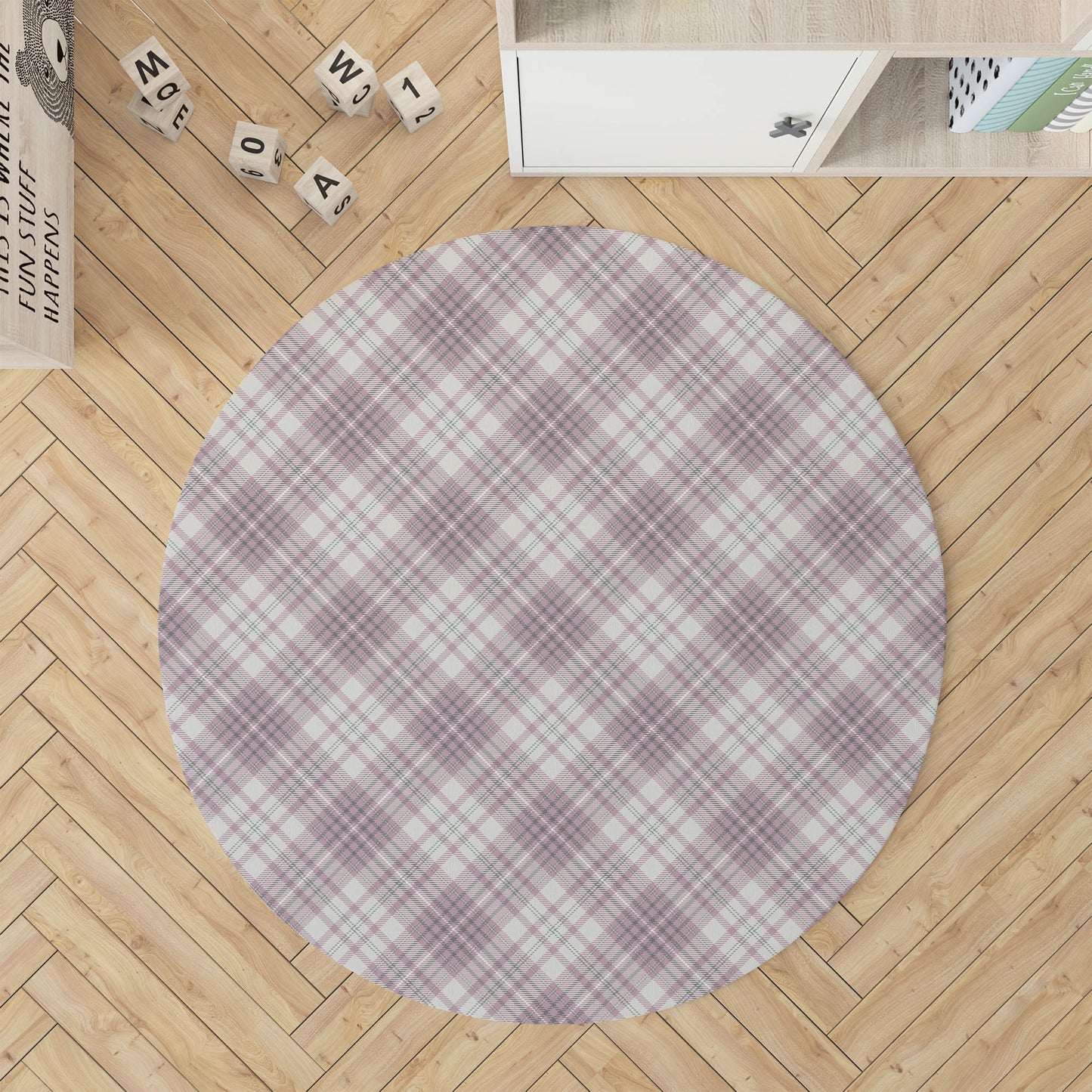 Chinny Tartan Kids Play Mat