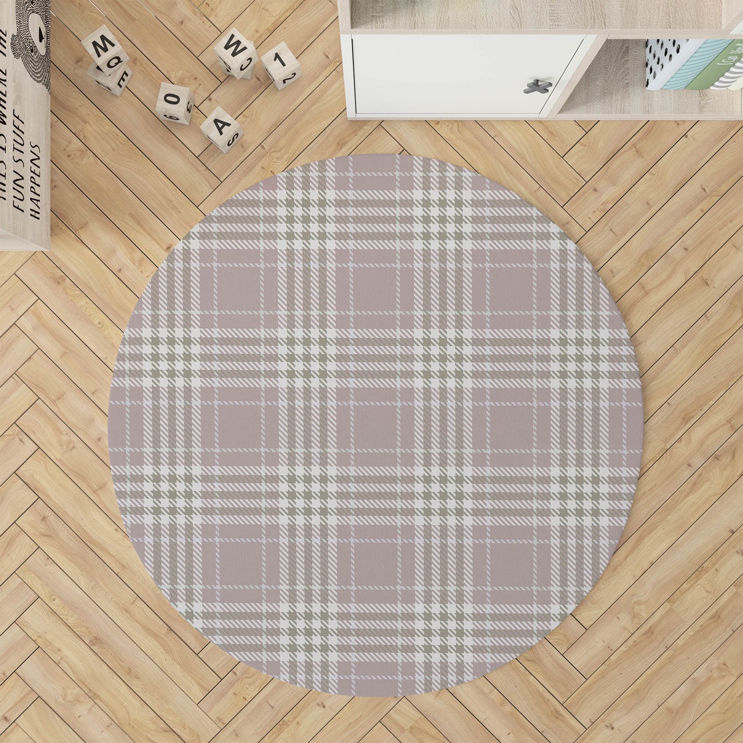 Christopher Plaid Kids Play Mat