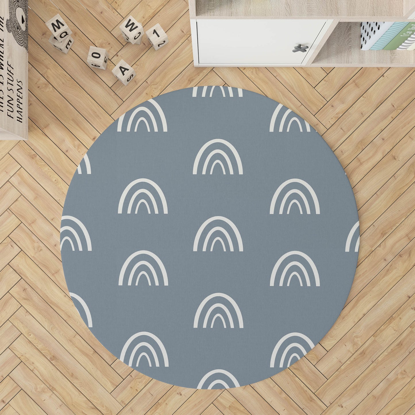 Plain Bows Kids Play Mat