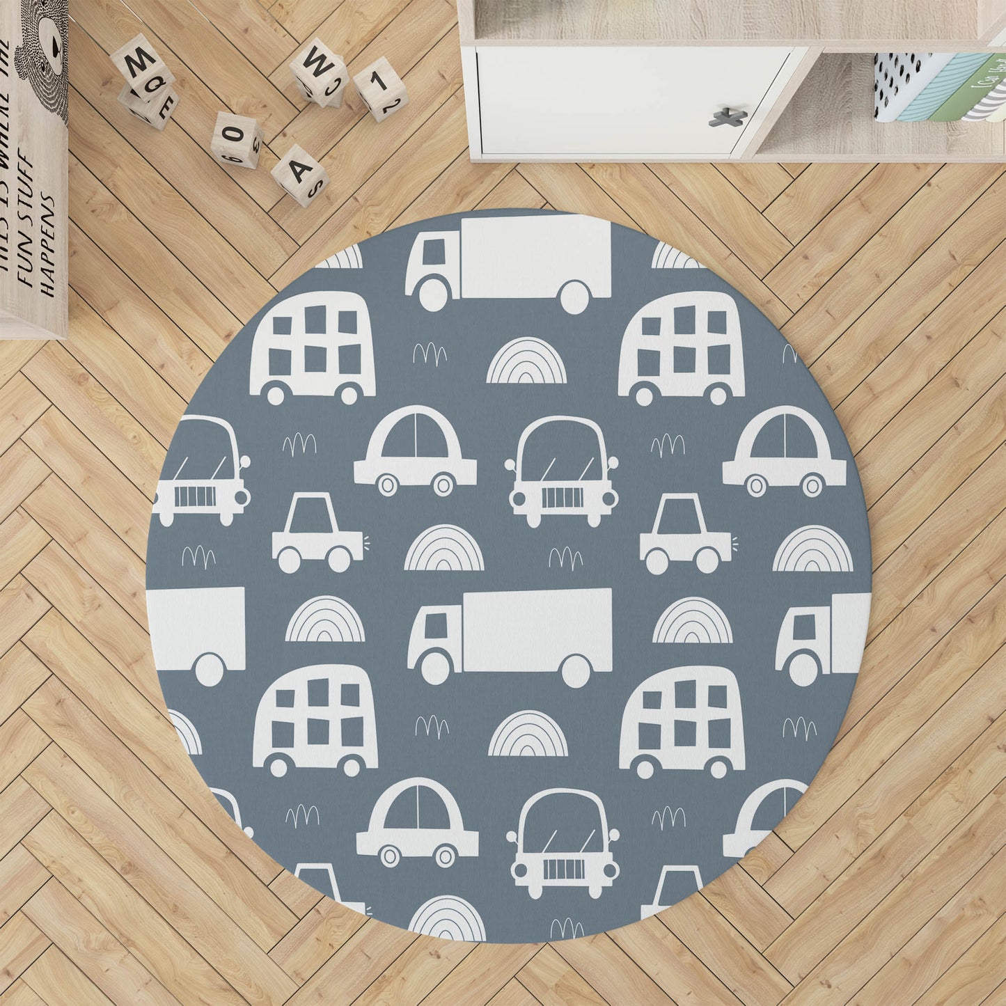 Traffic Kids Play Mat