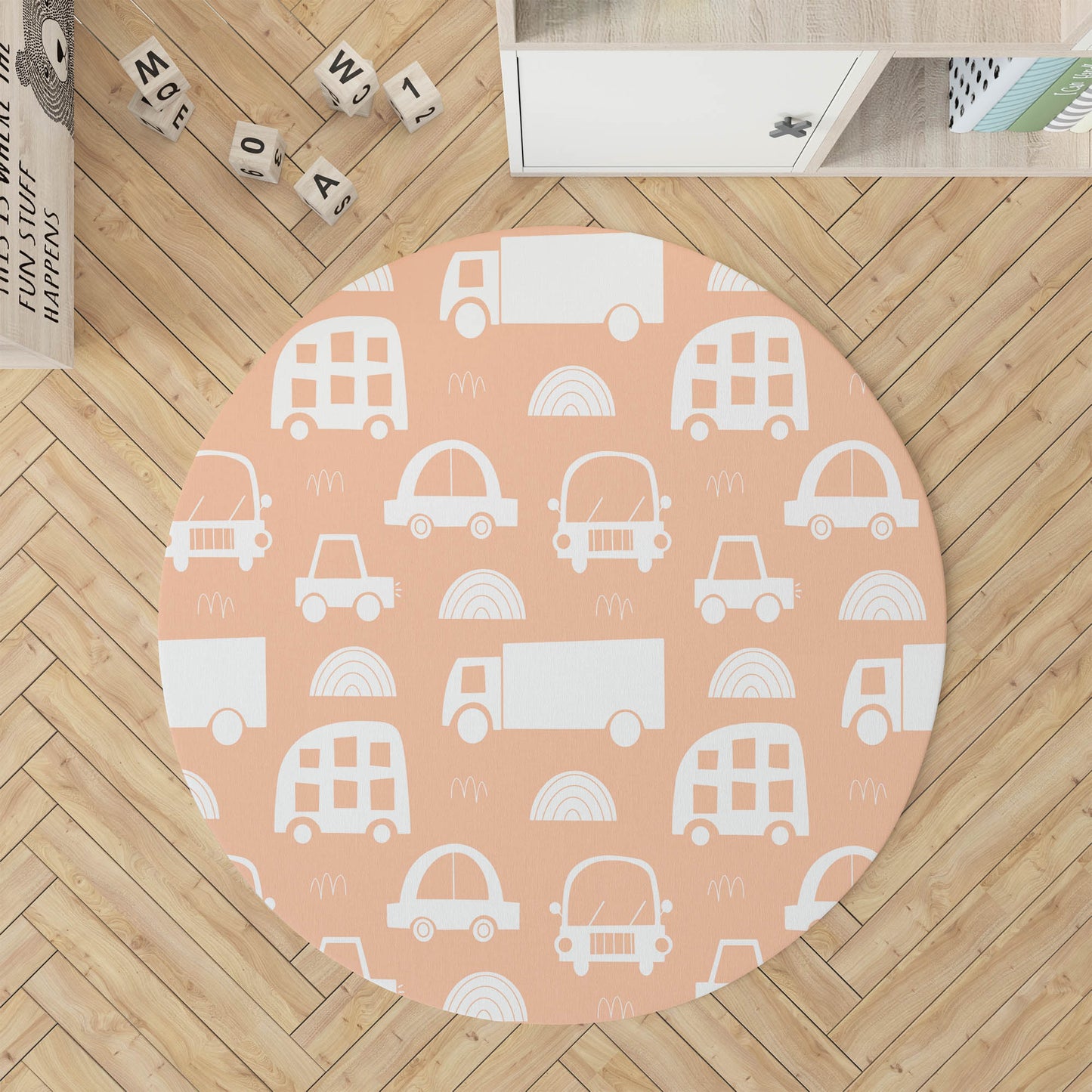Traffic Kids Play Mat