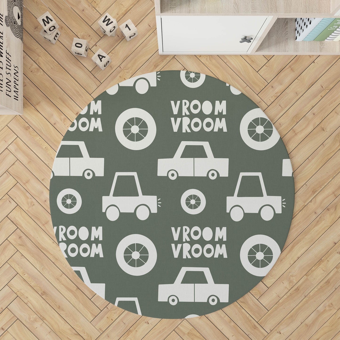 Vroom vroom Kids Play Mat