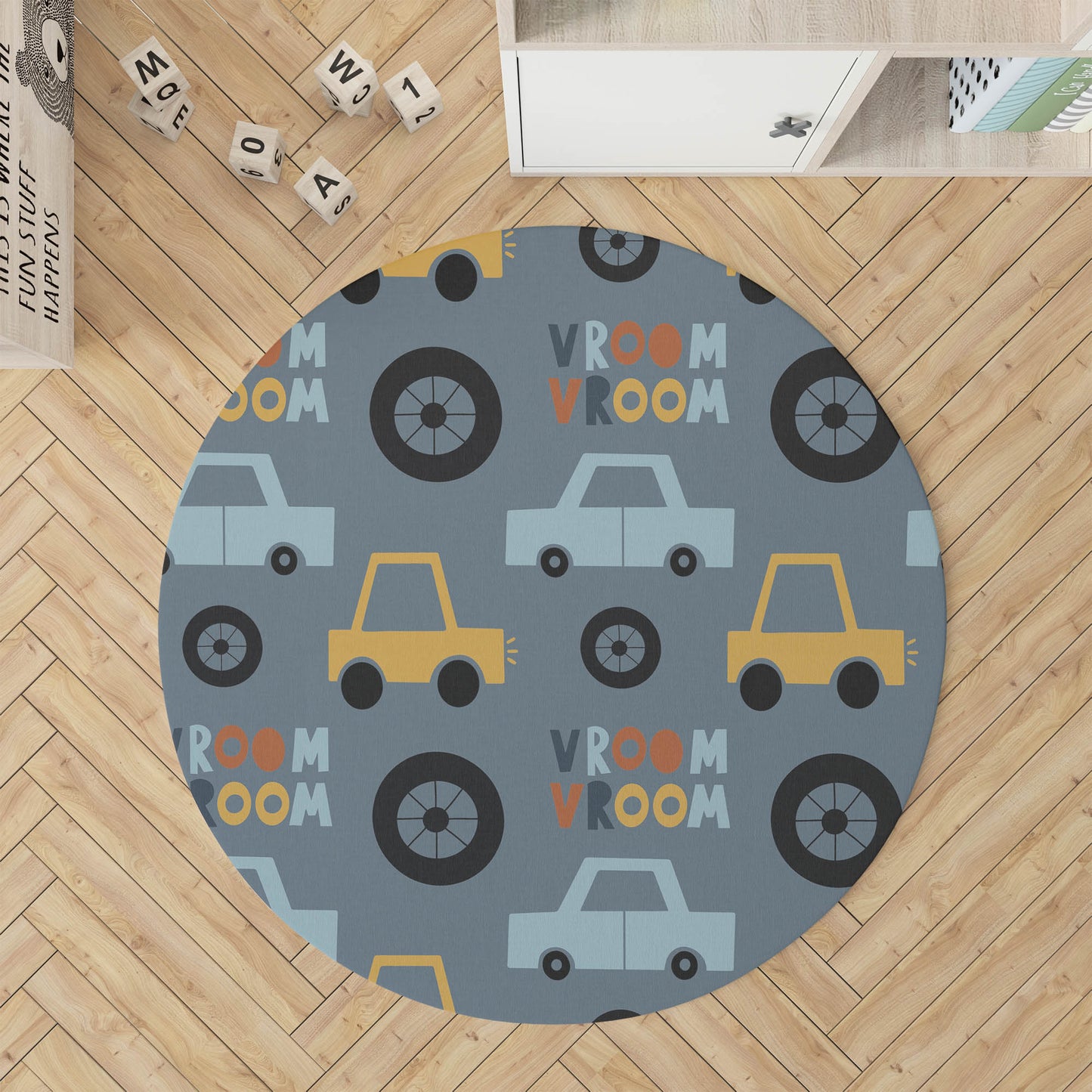Vroom vroom Kids Play Mat