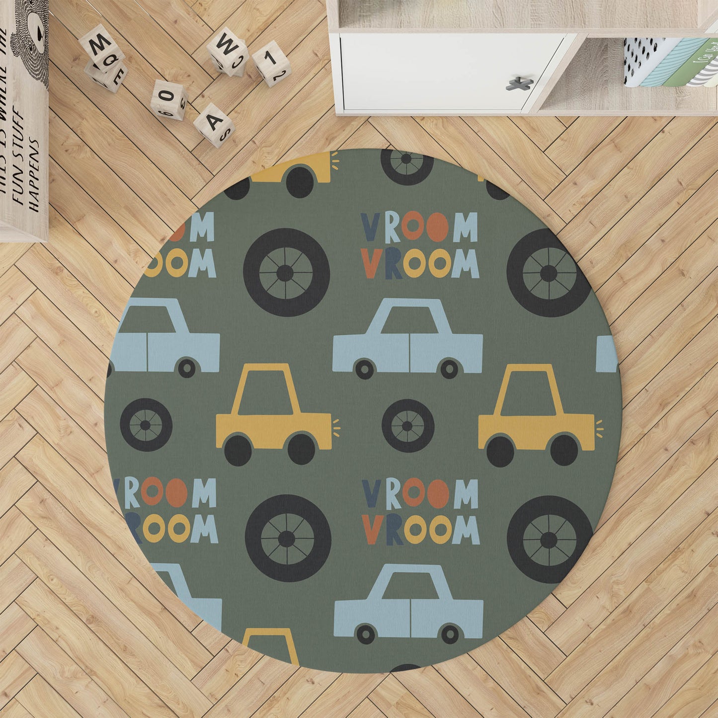 Vroom vroom Kids Play Mat