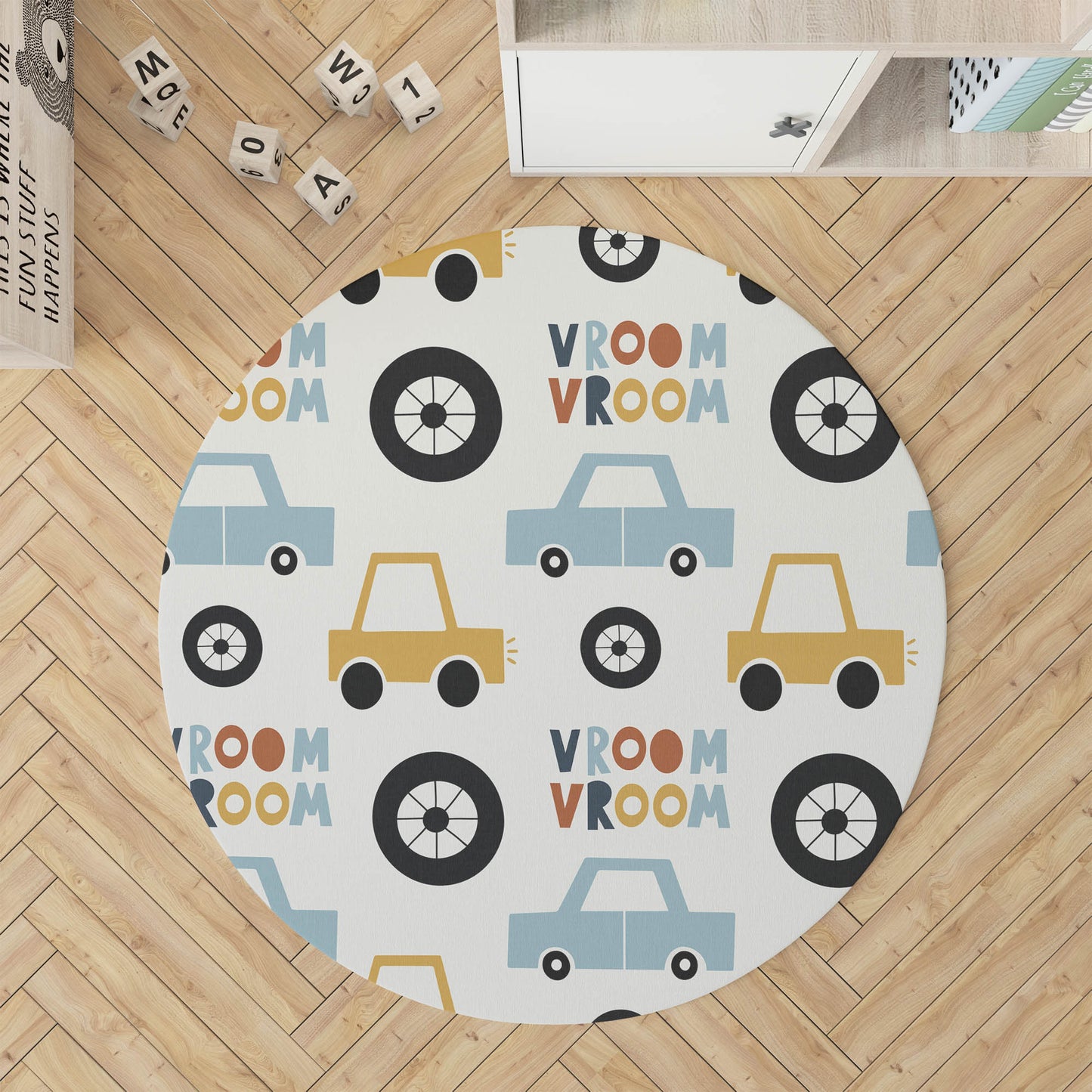 Vroom vroom Kids Play Mat