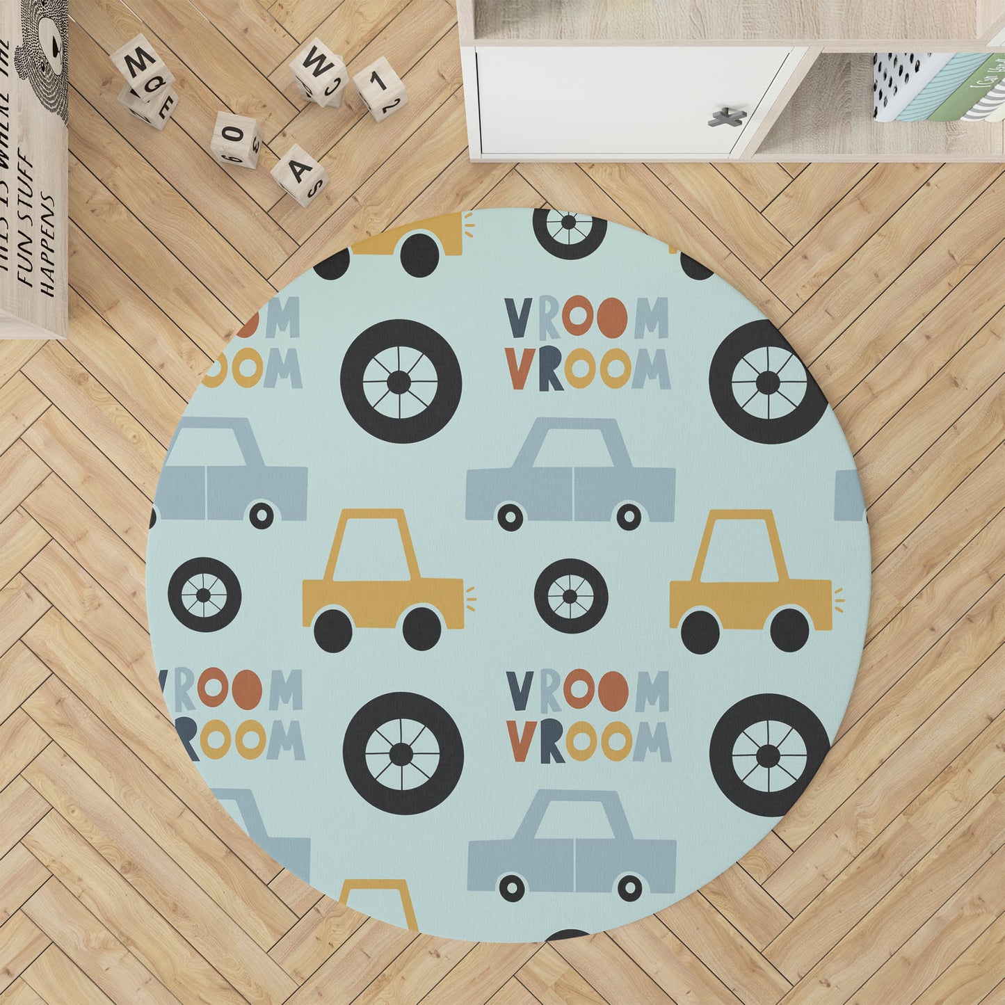 Vroom vroom Kids Play Mat