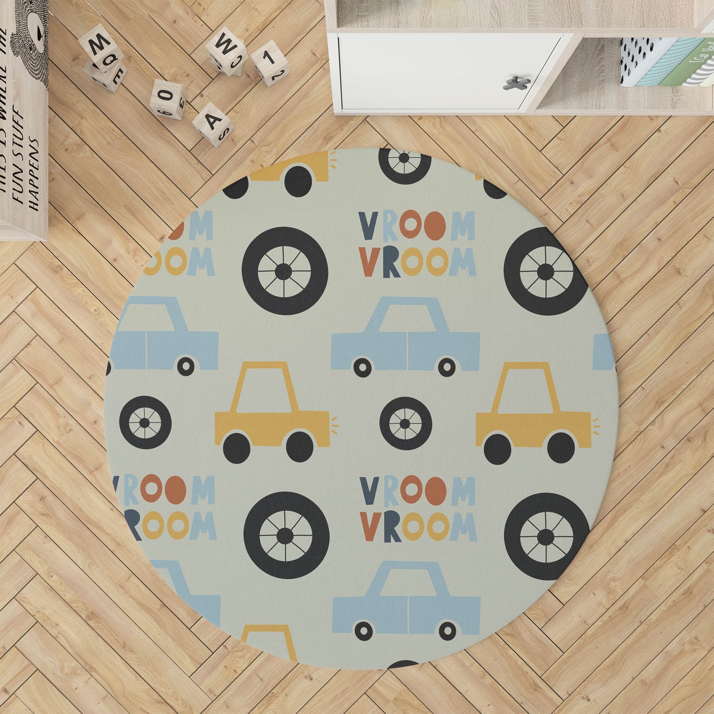 Vroom vroom Kids Play Mat