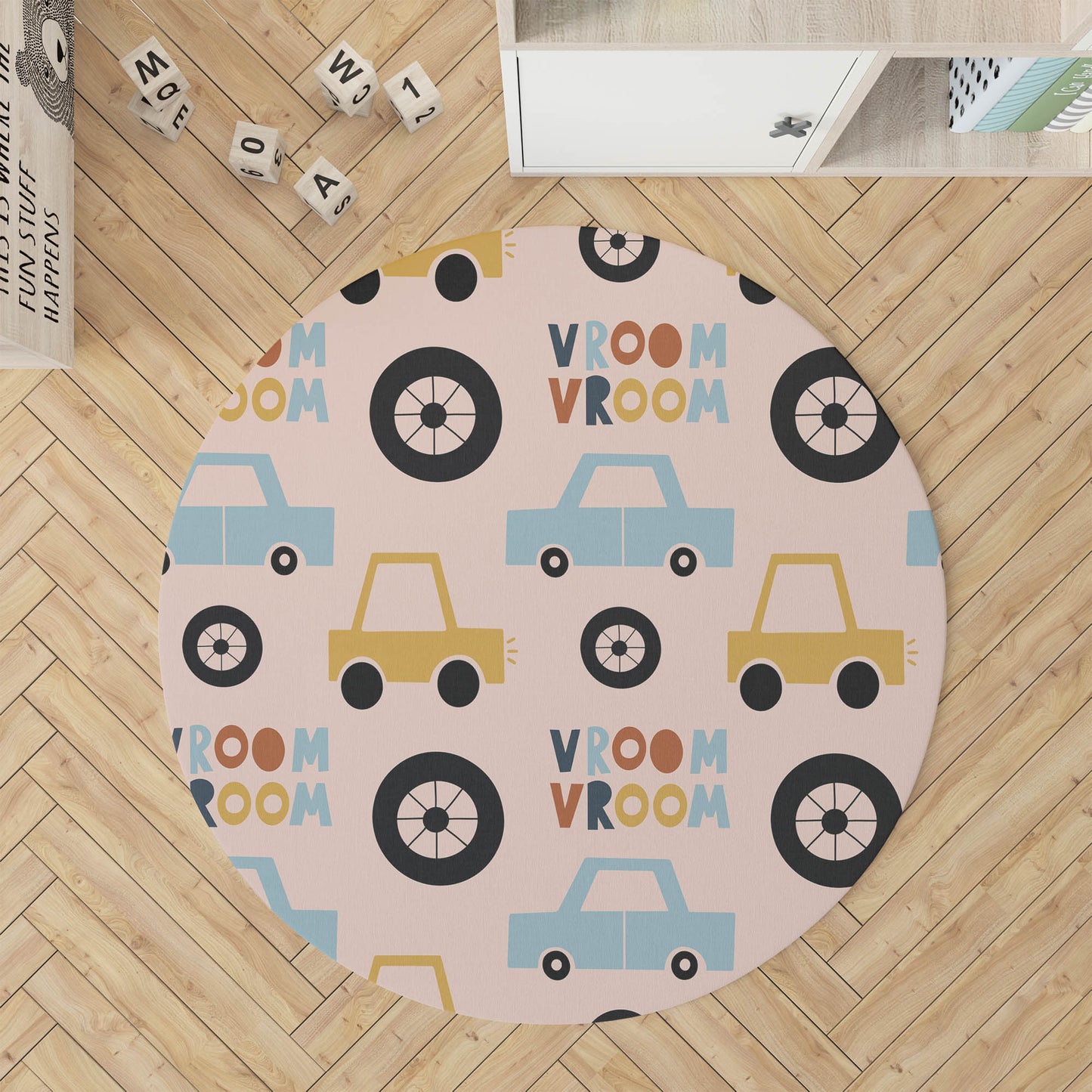 Vroom vroom Kids Play Mat