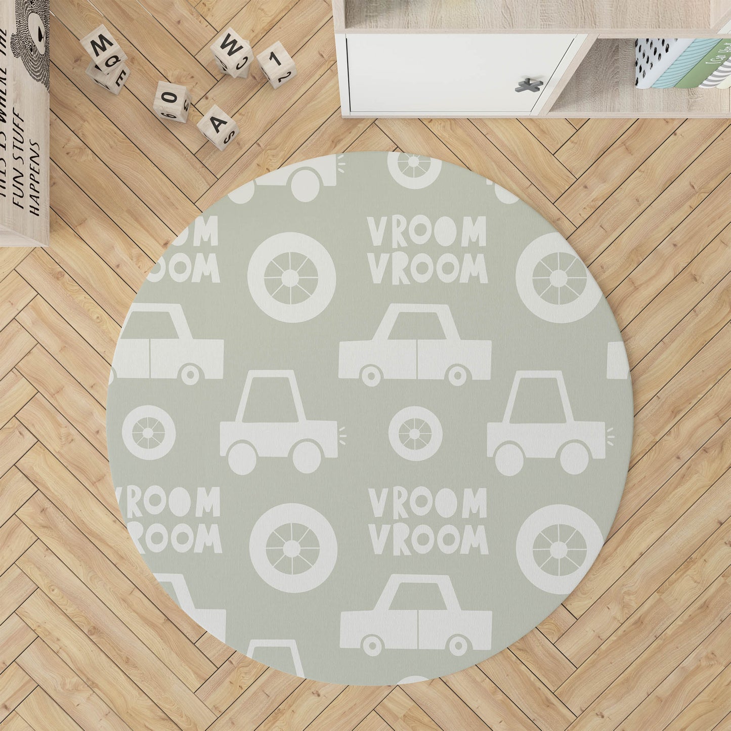 Vroom vroom Kids Play Mat
