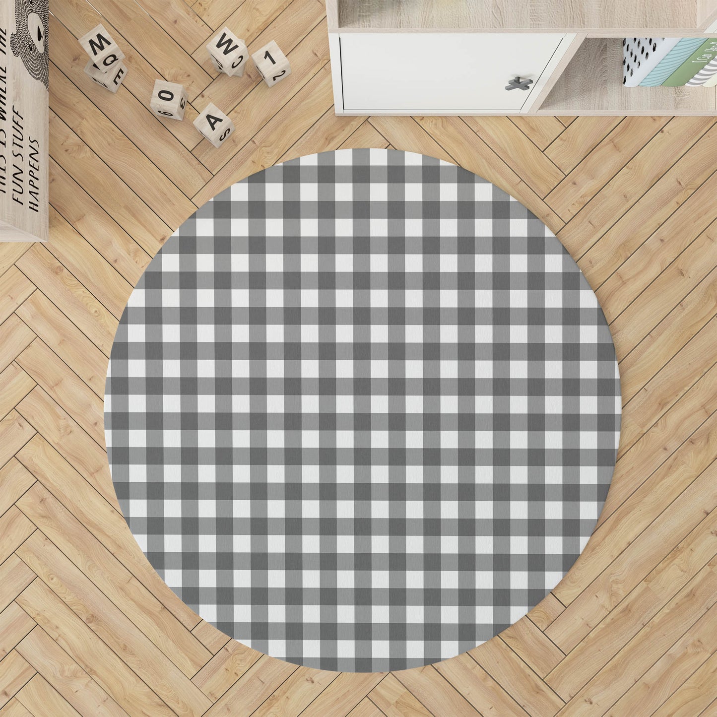 Proper Gingham Kids Play Mat