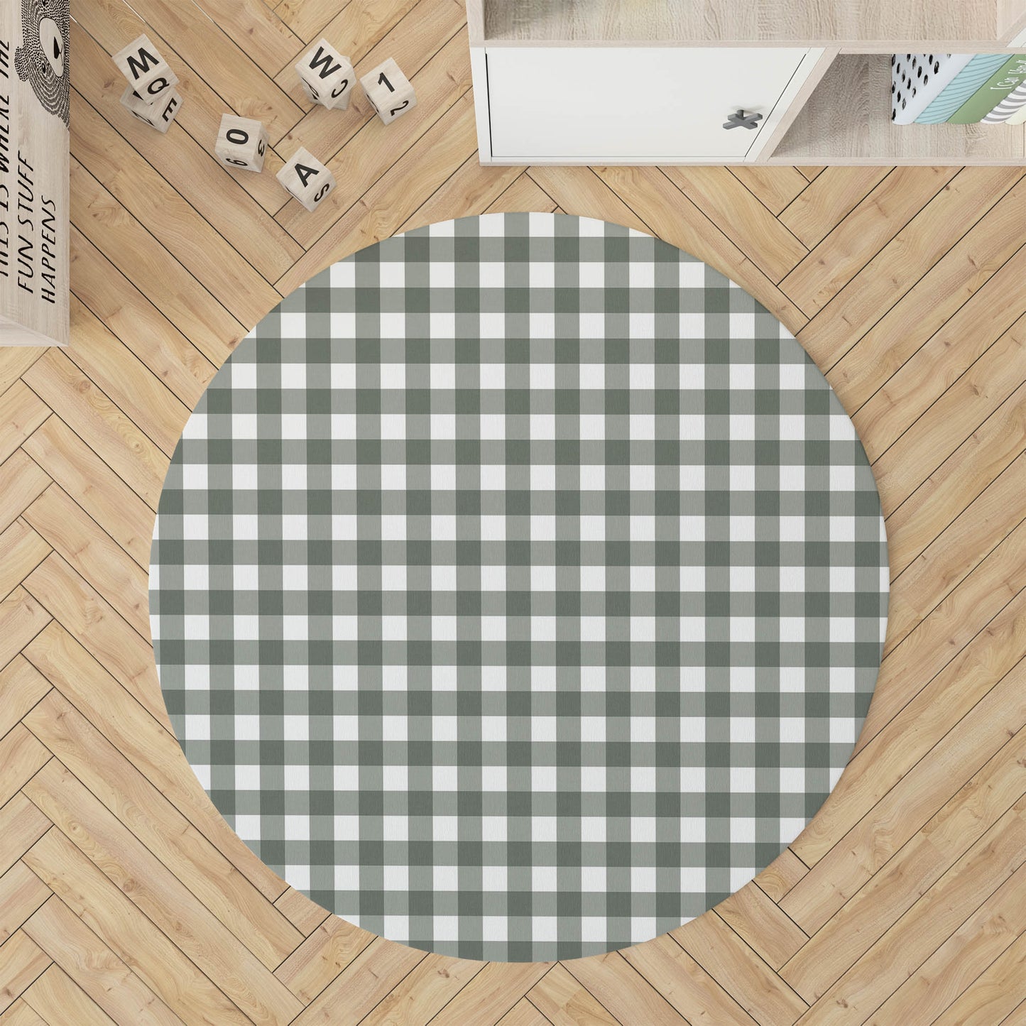 Proper Gingham Kids Play Mat