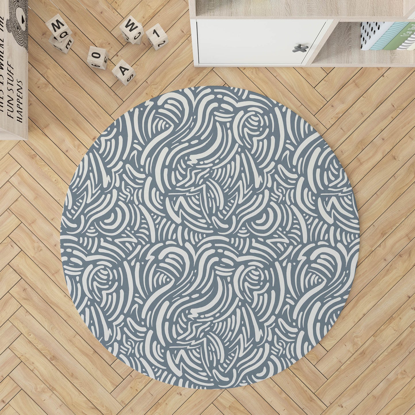 Cozy Swirl Kids Play Mat
