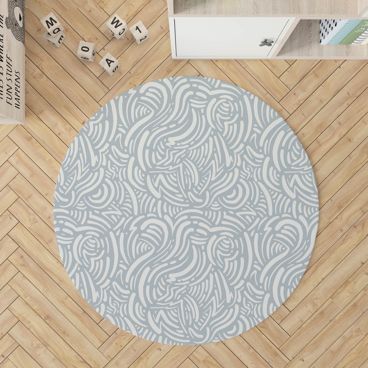 Cozy Swirl Kids Play Mat