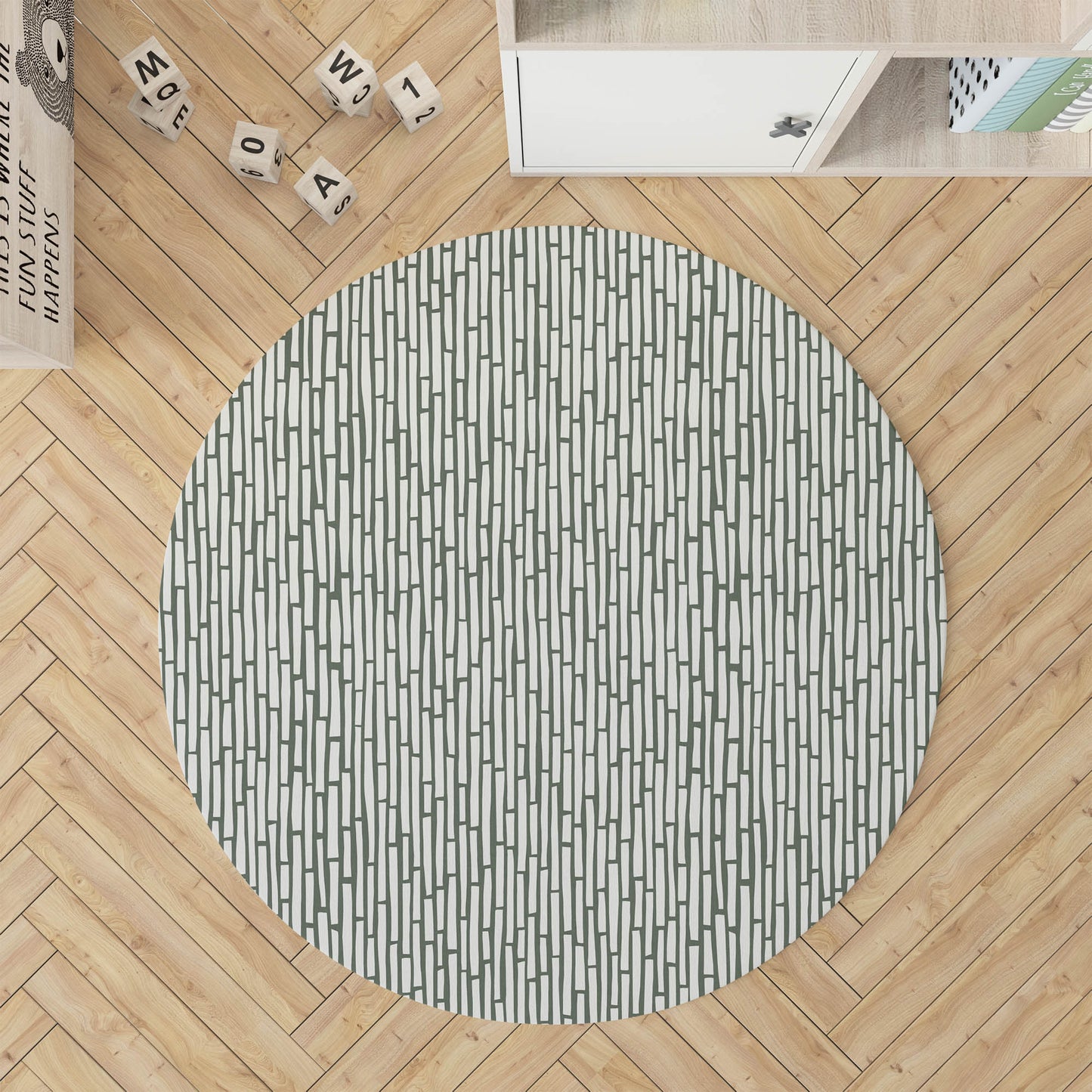 Cultural Rows Kids Play Mat