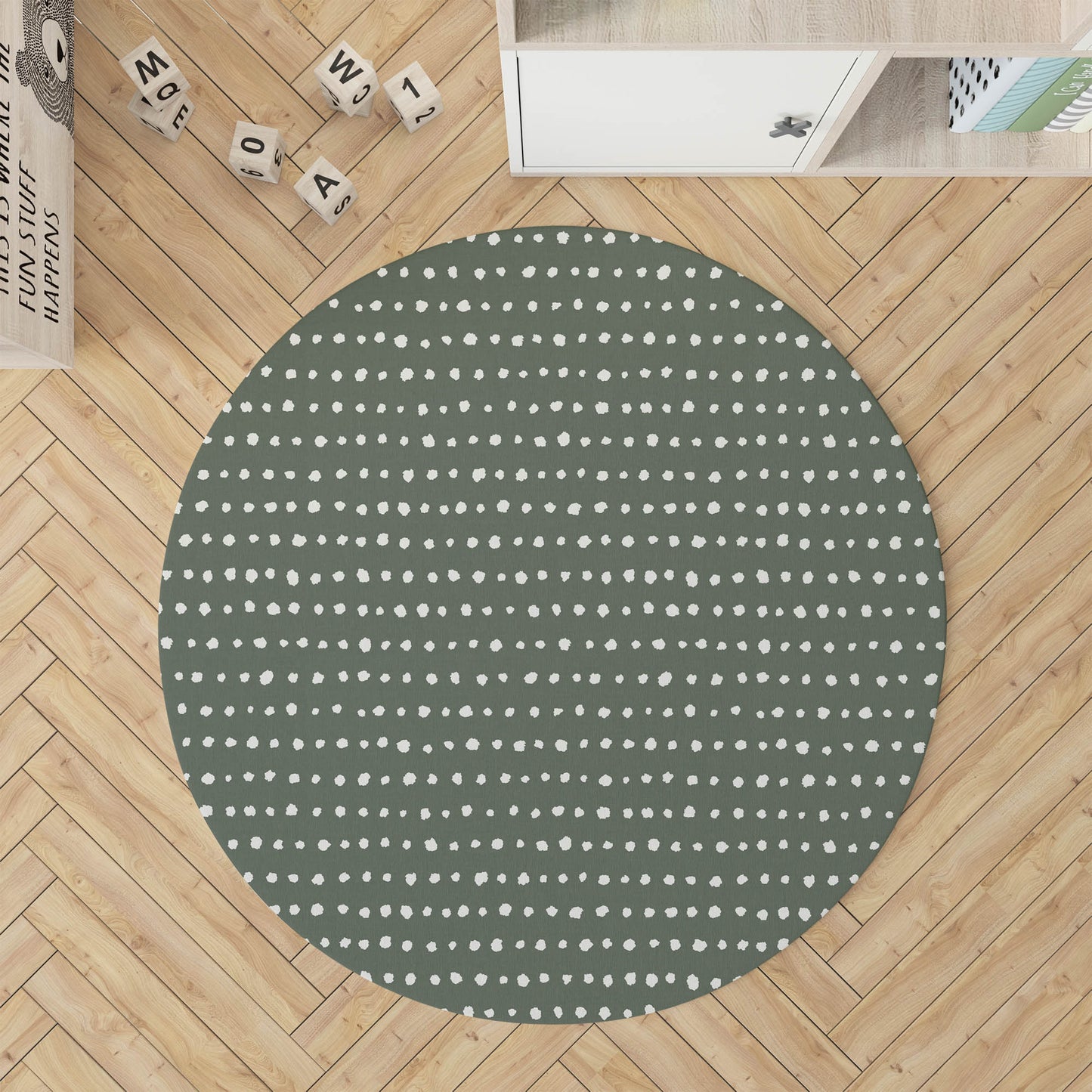 Dot Row Kids Play Mat