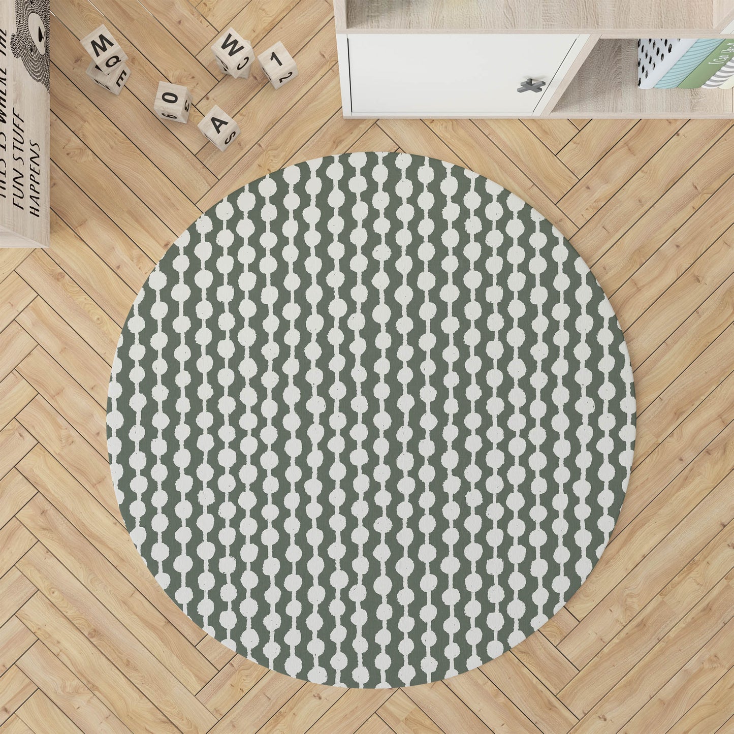 Dot Tied Kids Play Mat