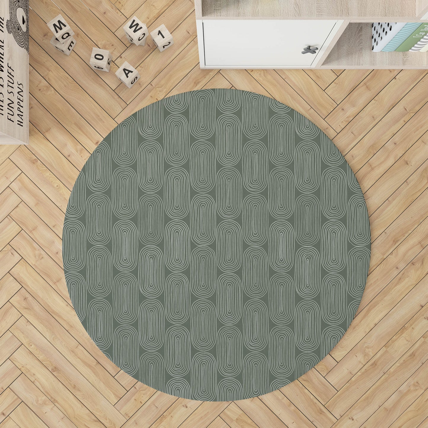 Earthy Embrace Kids Play Mat