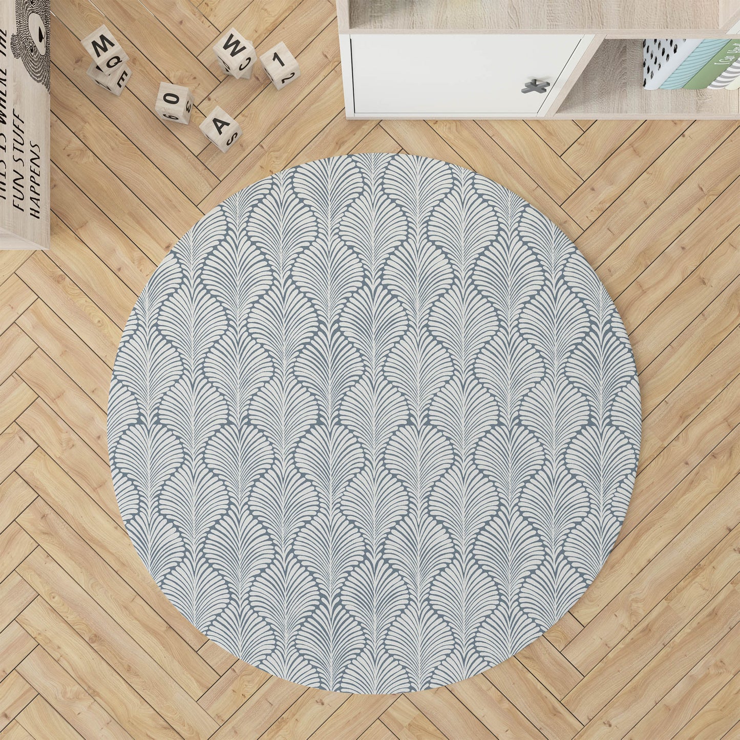 Elegant Palms Kids Play Mat