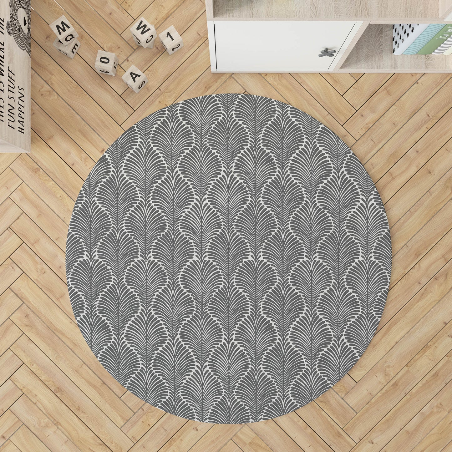 Elegant Palms Kids Play Mat