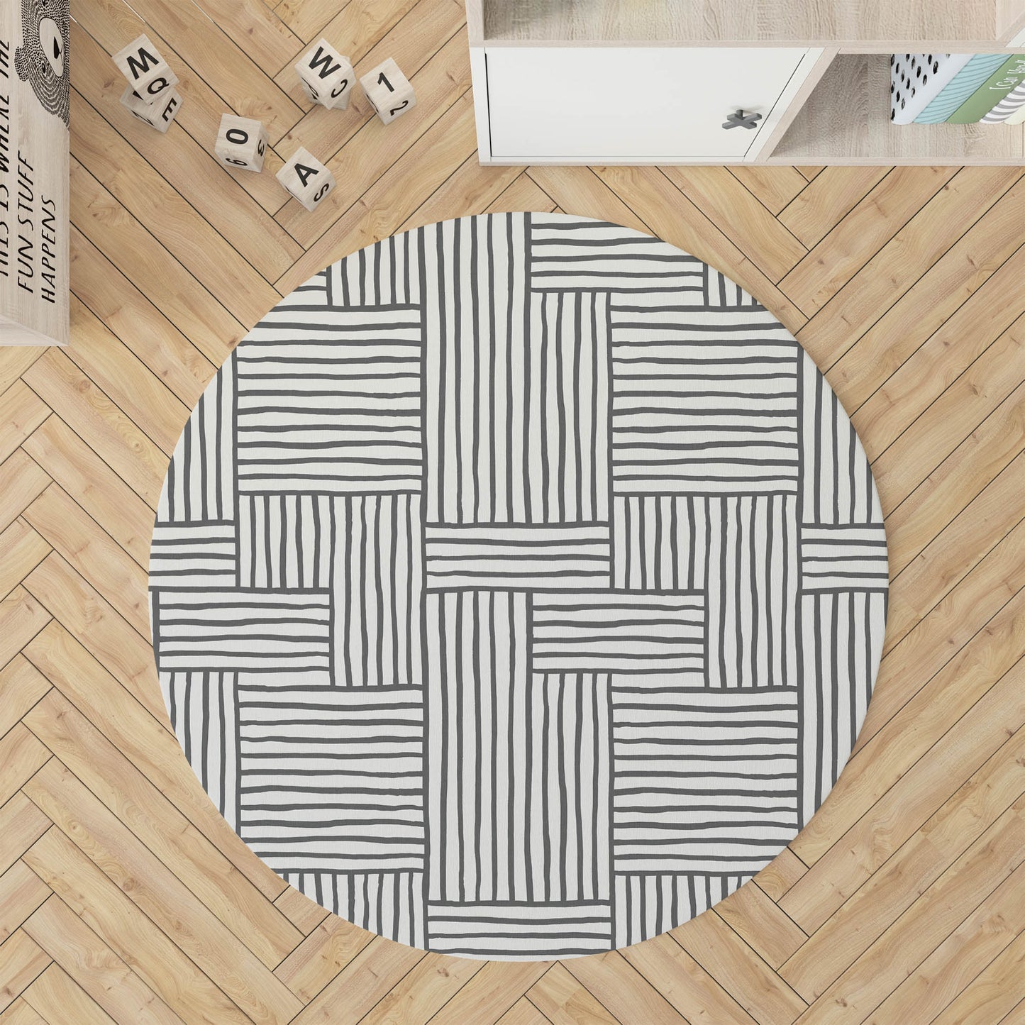 Grid Puz Kids Play Mat
