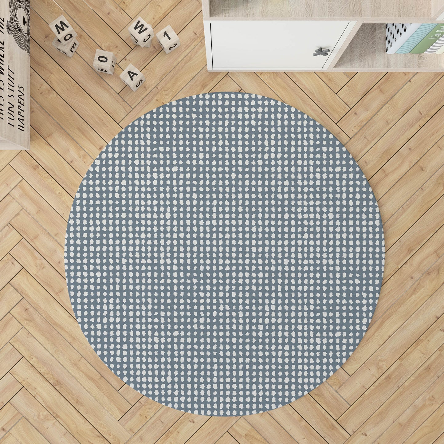 Grunge Row Kids Play Mat