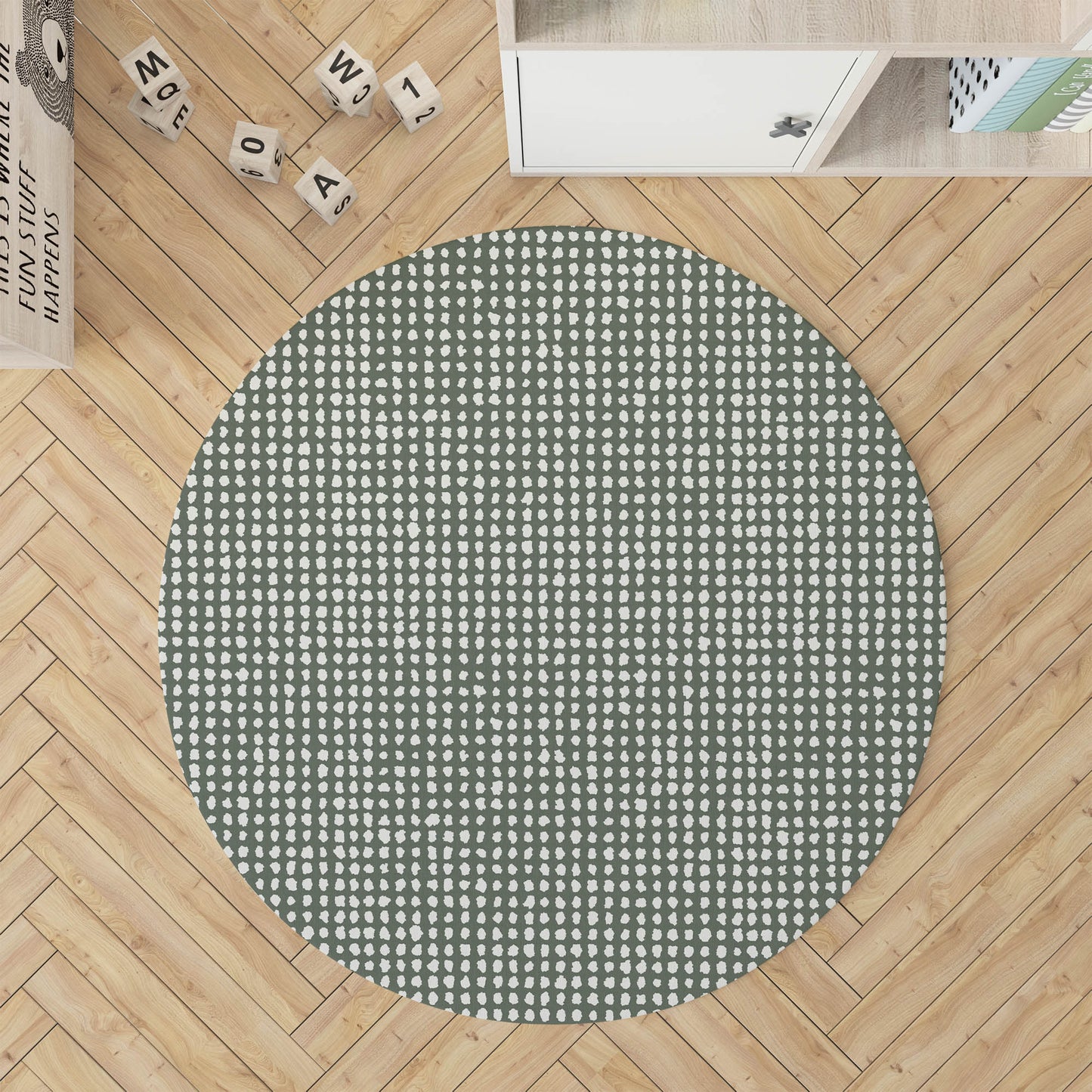 Grunge Row Kids Play Mat