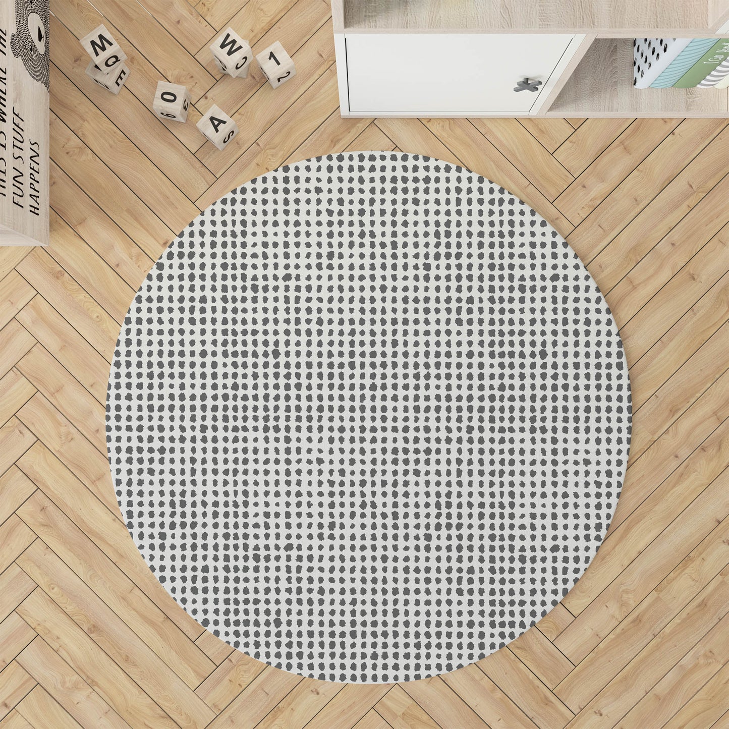 Grunge Row Kids Play Mat