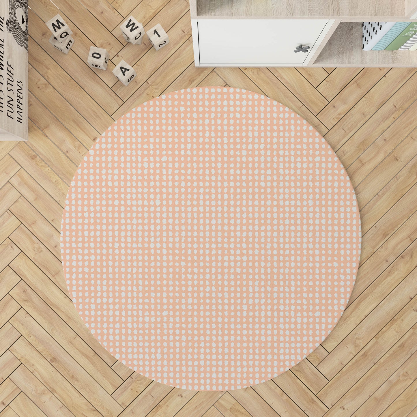 Grunge Row Kids Play Mat