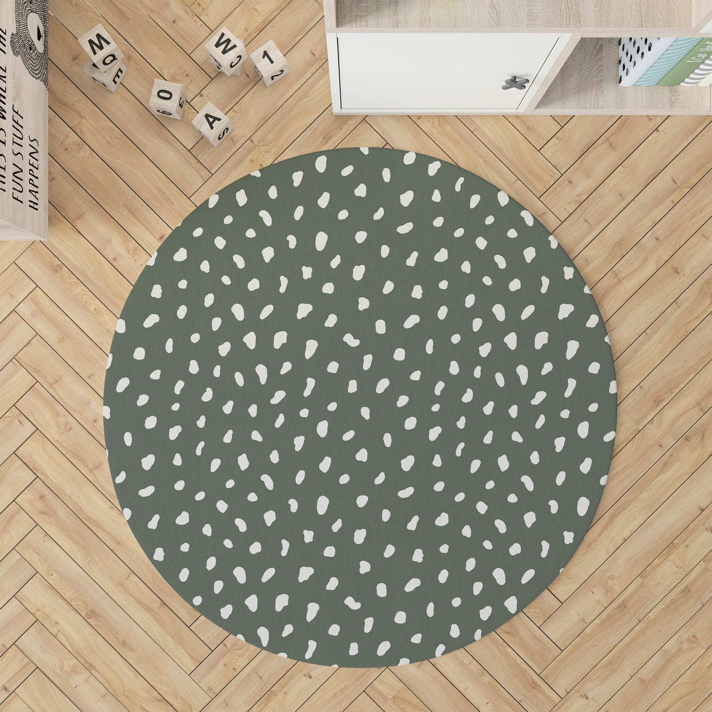 Paint Drop Kids Play Mat