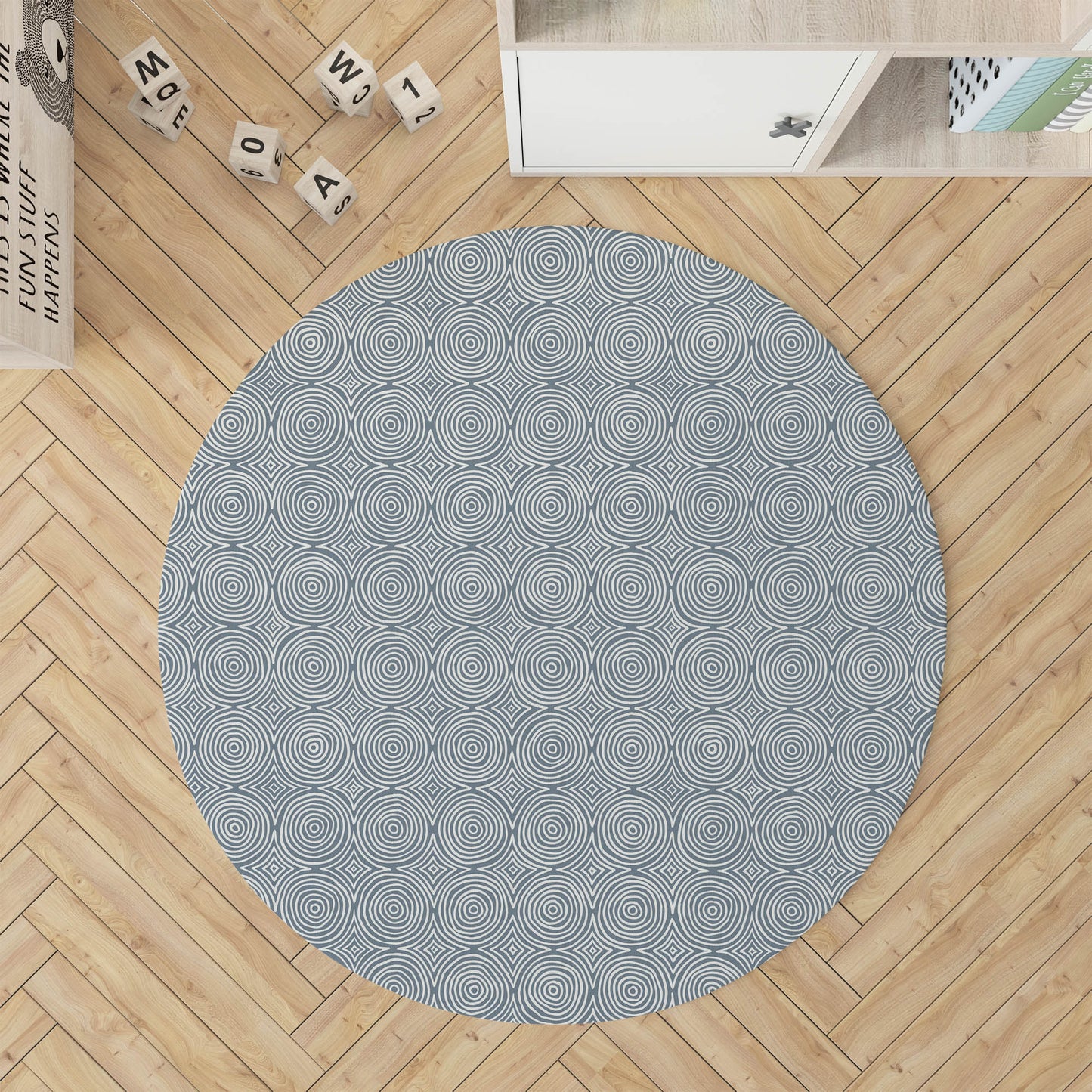 Rolling Circles Kids Play Mat