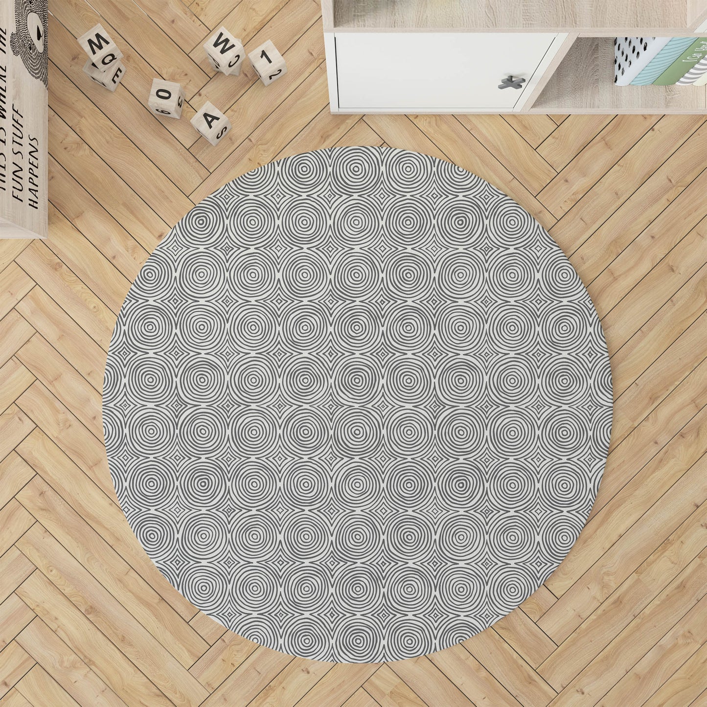 Rolling Circles Kids Play Mat