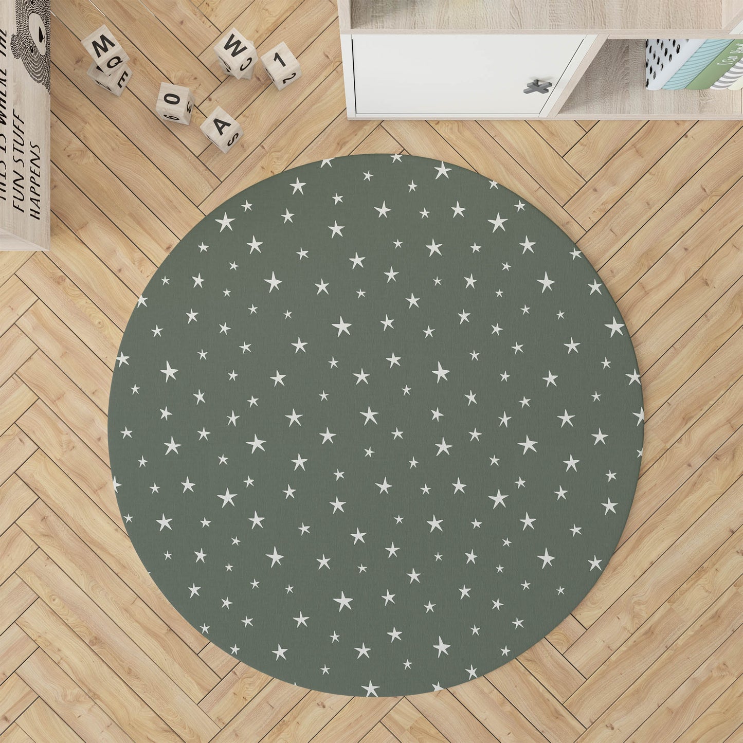 Starry Night Kids Play Mat