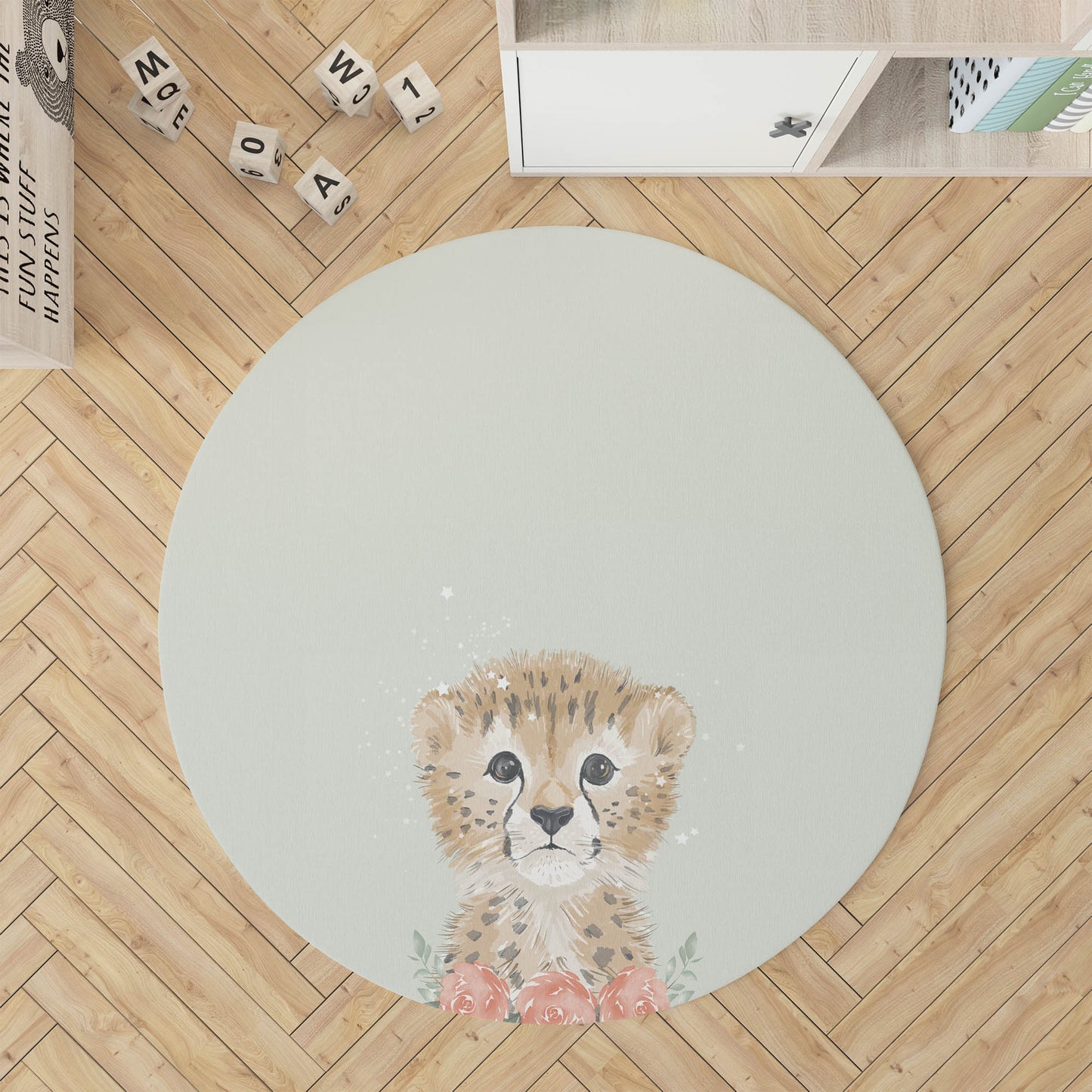 Lil Leopard Kids Play Mat
