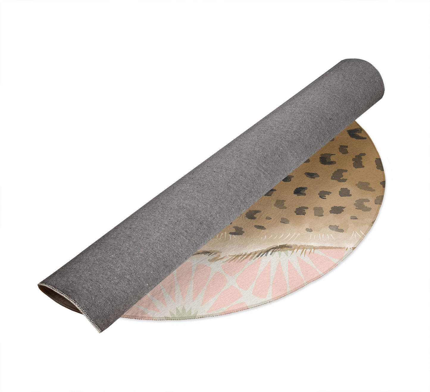 Lil Lying Leopard Tile Kids Play Mat