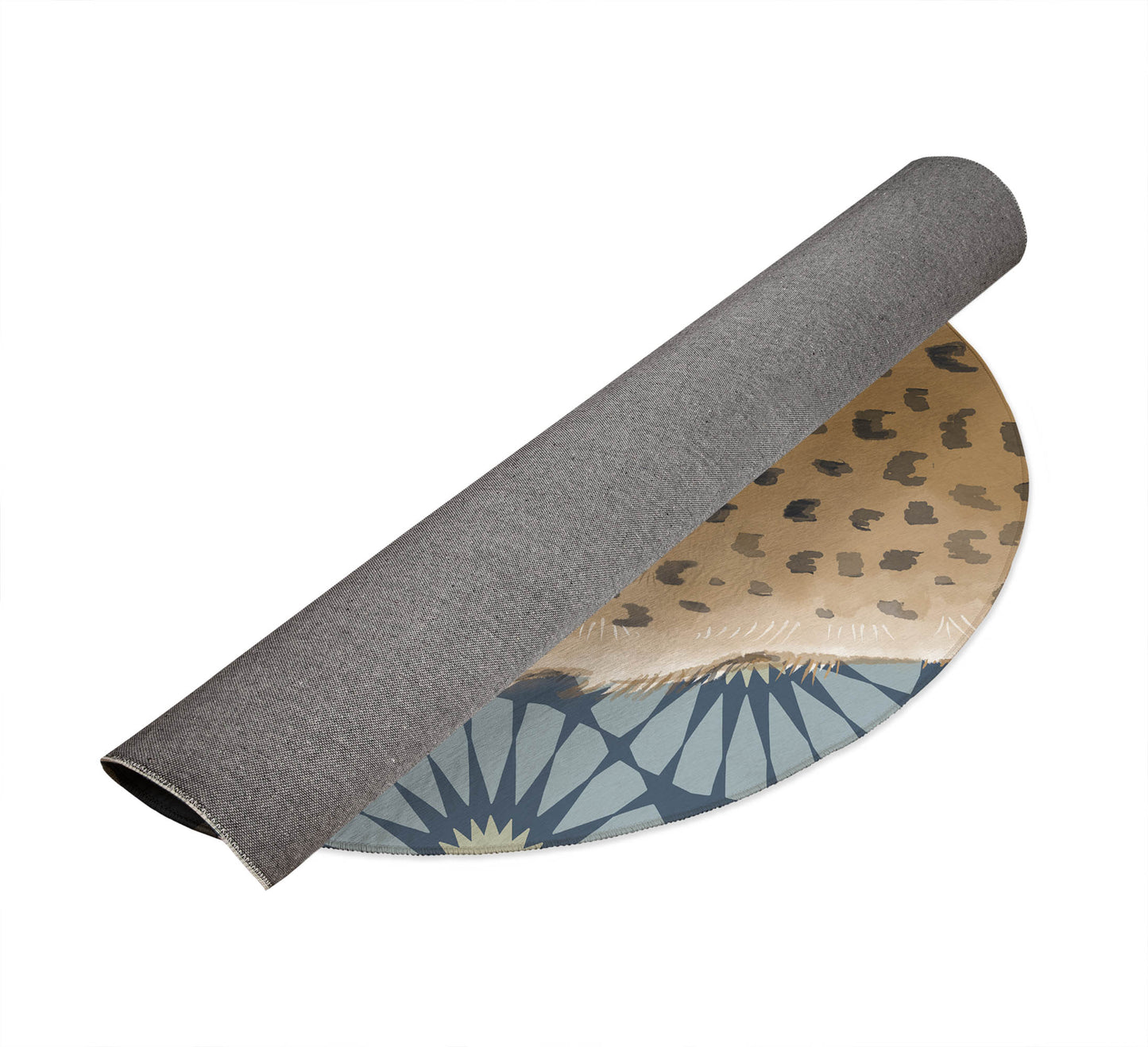 Lil Lying Leopard Tile Kids Play Mat