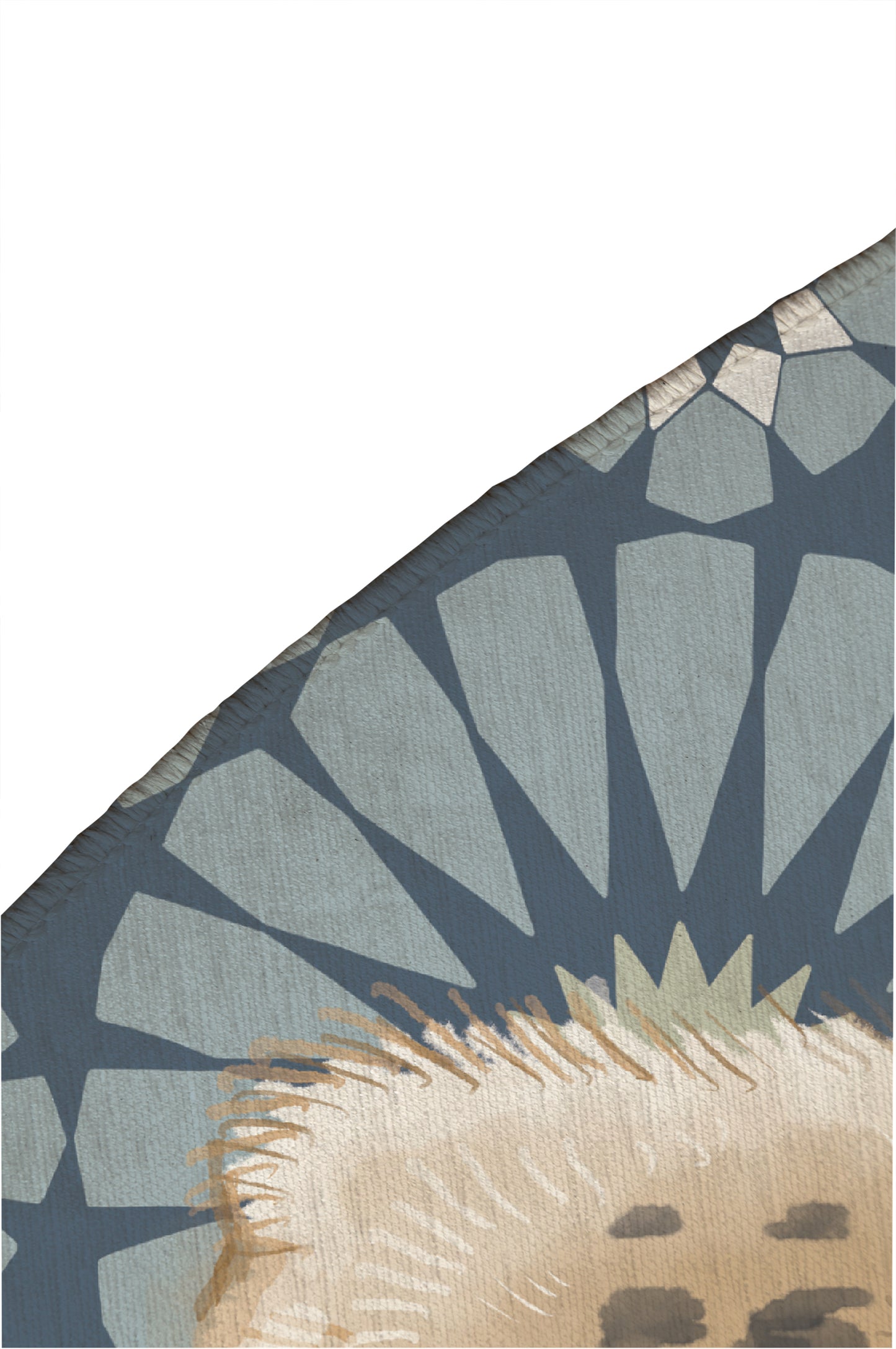Lil Lying Leopard Tile Kids Play Mat