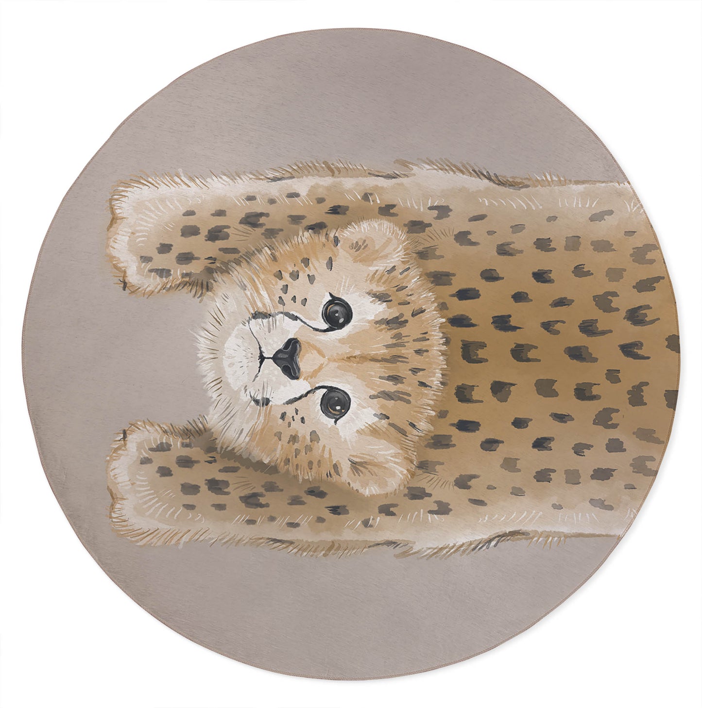 Lil Lying Leopard Kids Play Mat
