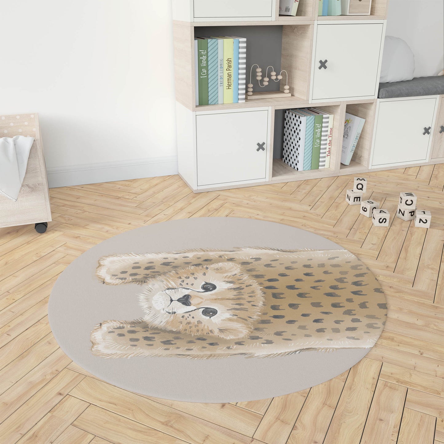 Lil Lying Leopard Kids Play Mat