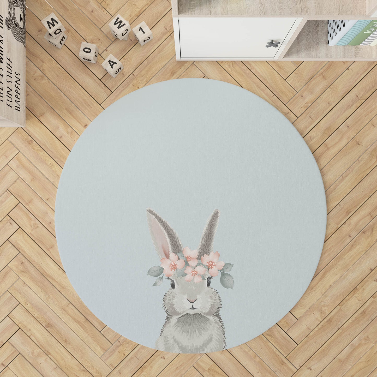 Bunny Kids Play Mat