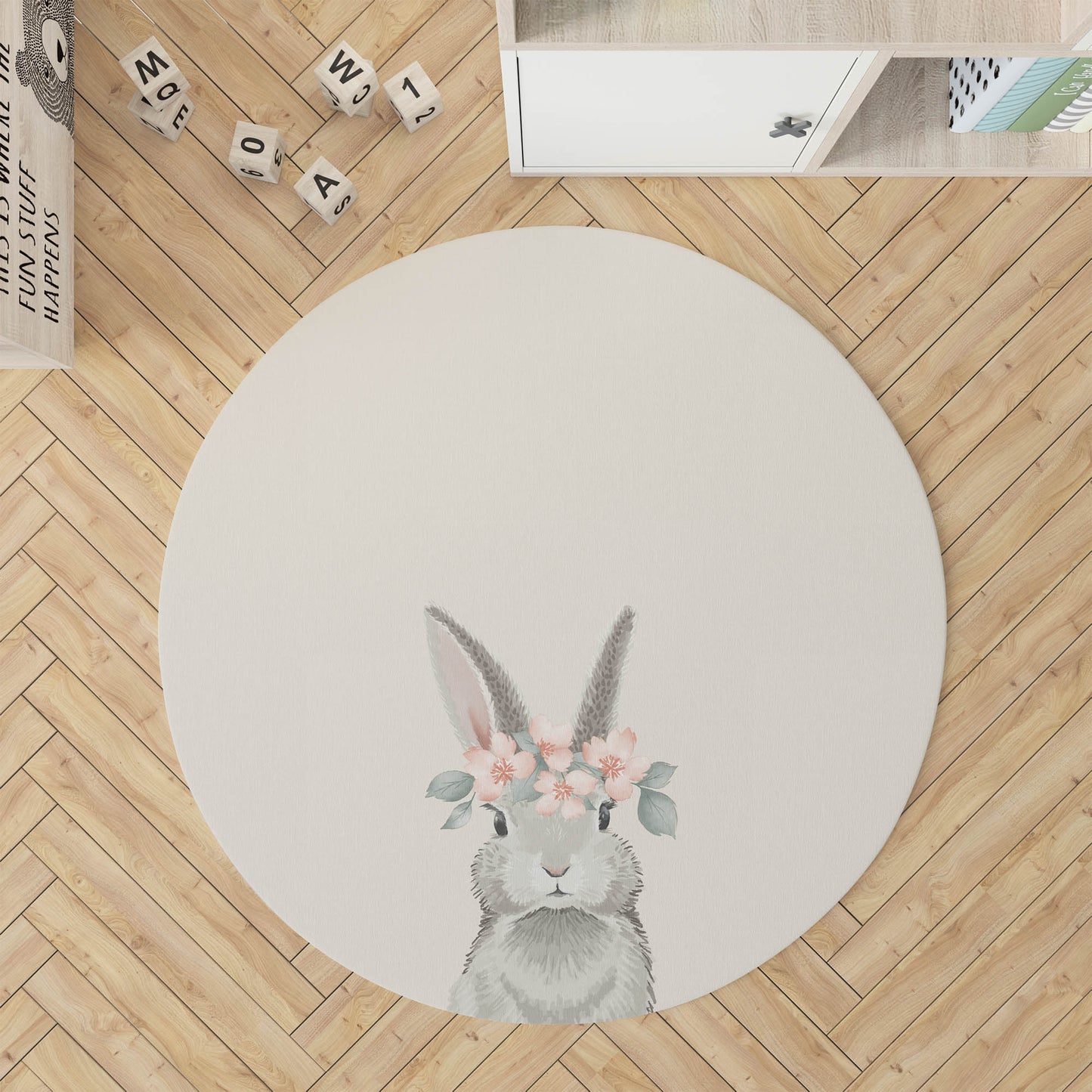 Bunny Kids Play Mat