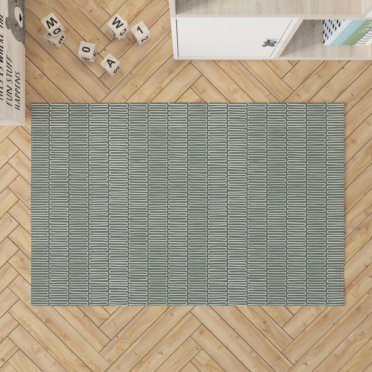 Block Maze Kids Play Mat
