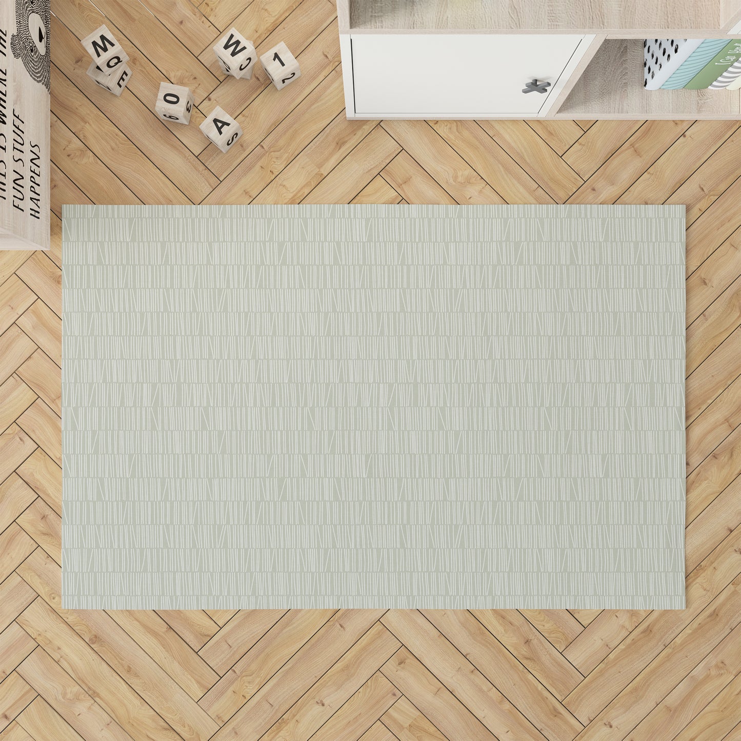 Bookcase Kids Play Mat