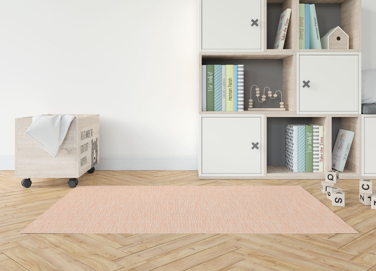 Bookcase Kids Play Mat