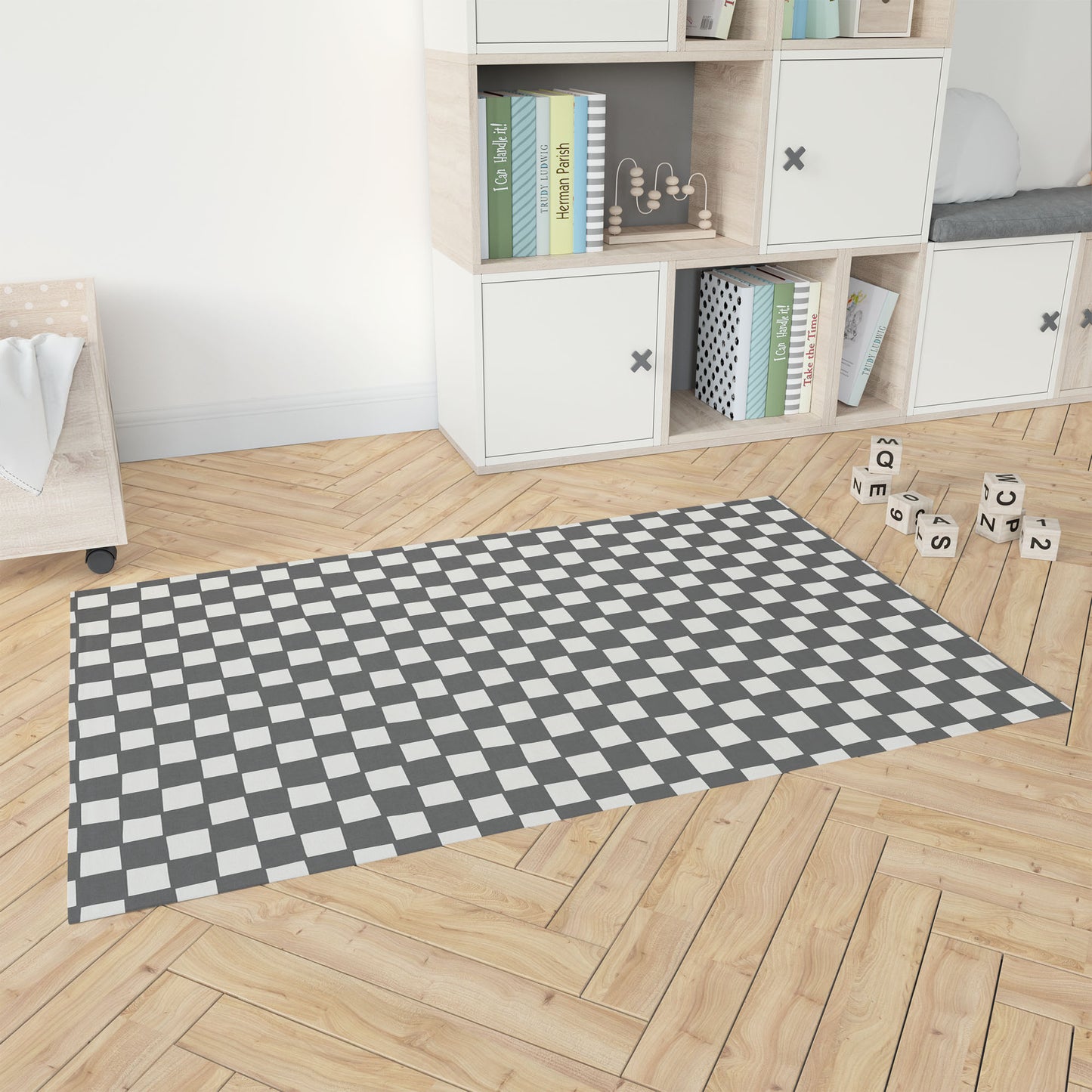 Checkered Kids Play Mat